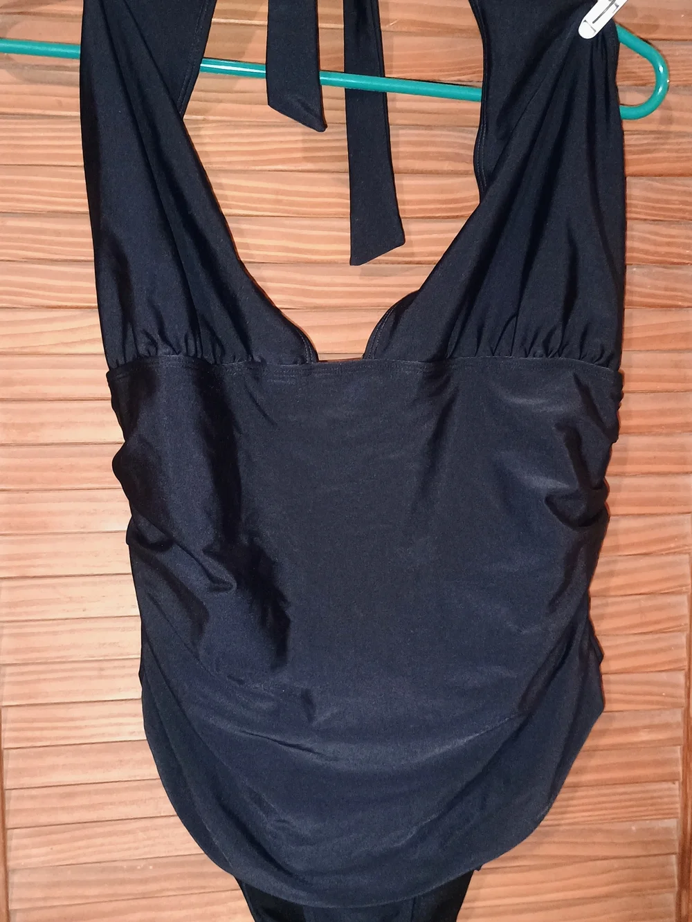 Black Halter One Piece Swimsuit - Classic Black Women's Swimwear